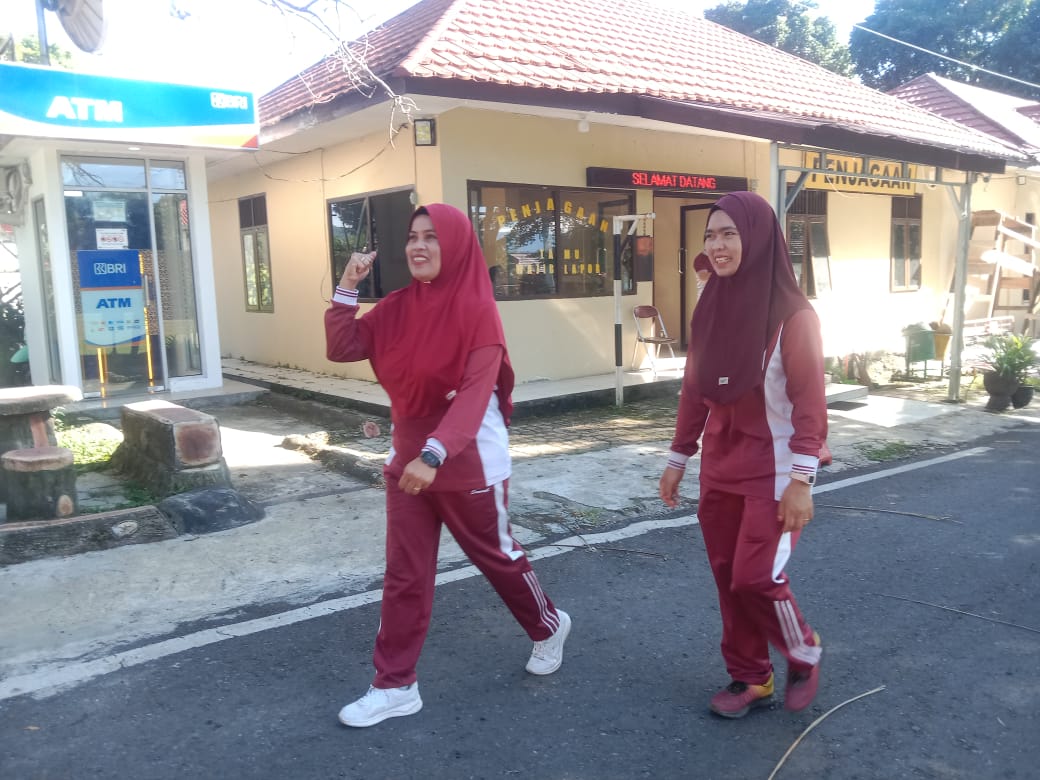 Polres Pagaralam Gelar Jalan Santai, Tingkatkan Kebugaran dan Soliditas Personel
